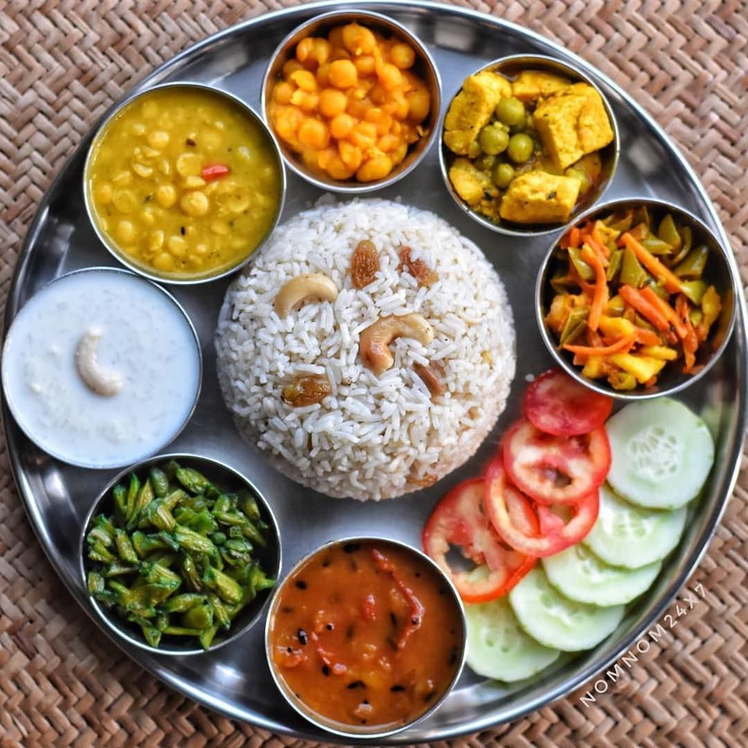 Healthy Vegetarian Thali